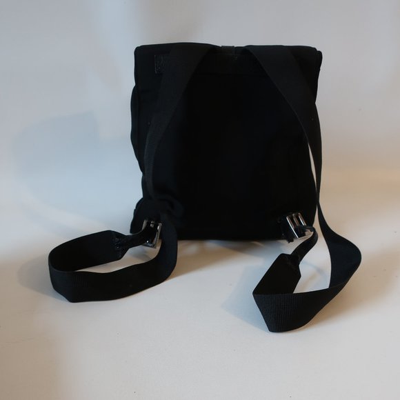 Womens Gucci Black 003-0236-3754 Mixed Media Backpack Bag * - Picture 8 of 16